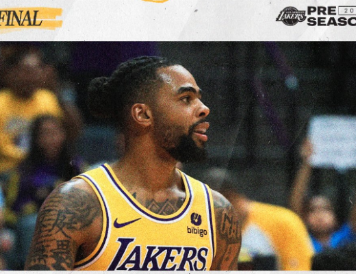 From X @Lakers post 10-11-2023